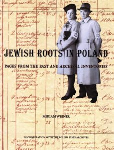 cover image for jewish roots in poland by miriam weiner